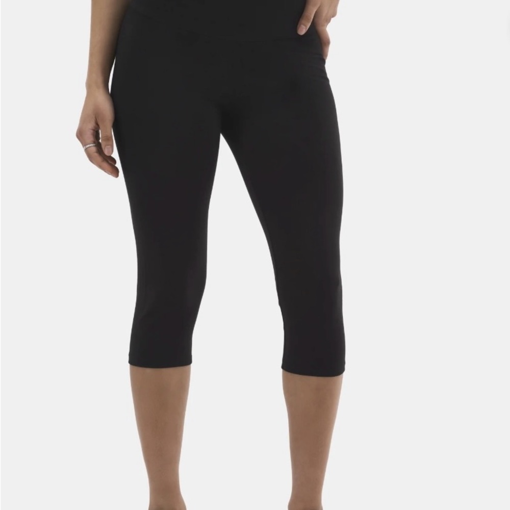 No Boundaries Junior Girls Capri Leggings,Black Size S (4-6) NWT Pack of 2